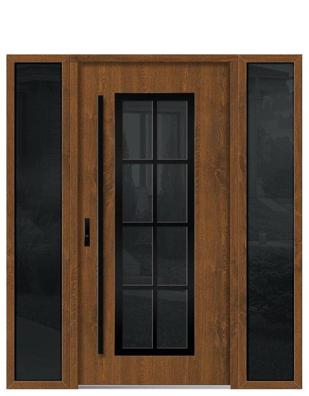 Ebern 5 in Walnut, two 16" sidelights (the configurator's art)