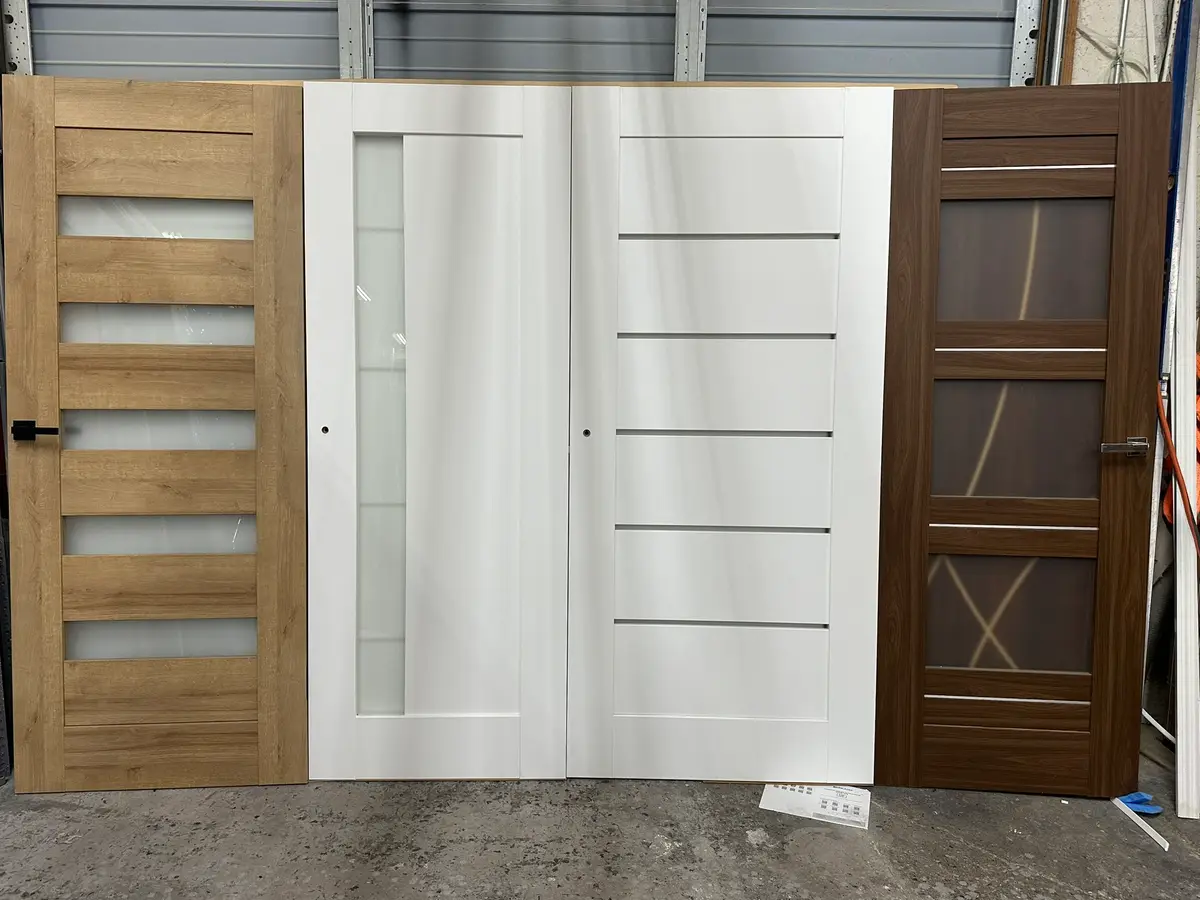 Clearance Sale - European Interior Doors - 80" and 84" Tall - (Matching Casement, Concealed Hinges, Magnetic Lock)