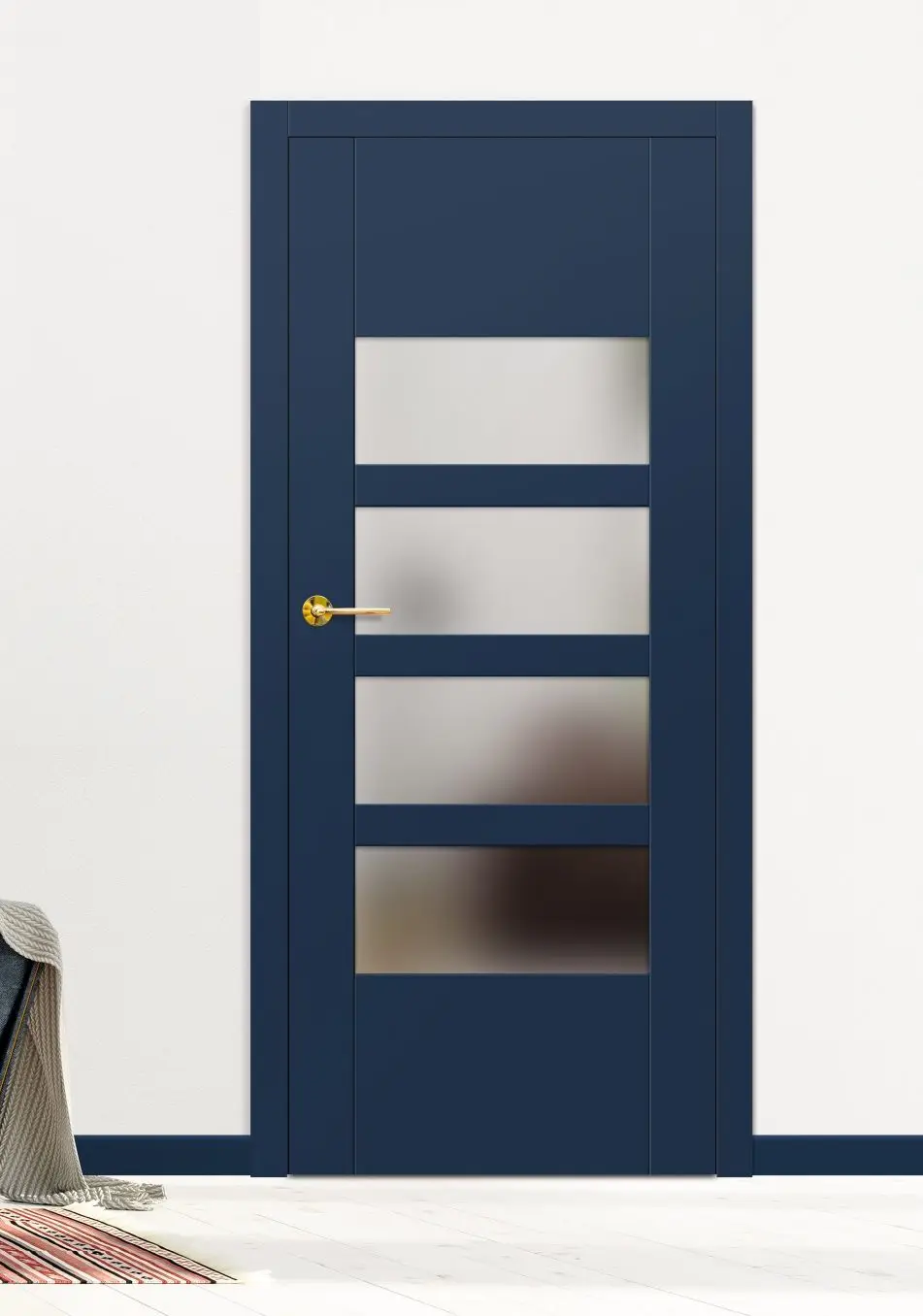 Interior Doors Powojnik (Matching Casement, Concealed Hinges, Magnetic Lock)