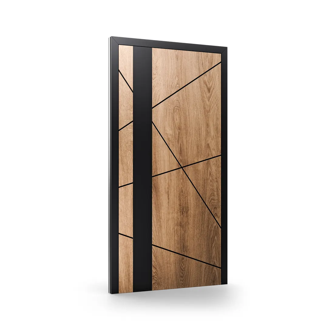 Despiro aluminium panels, design NBD6132BLACK — manufacturer render
