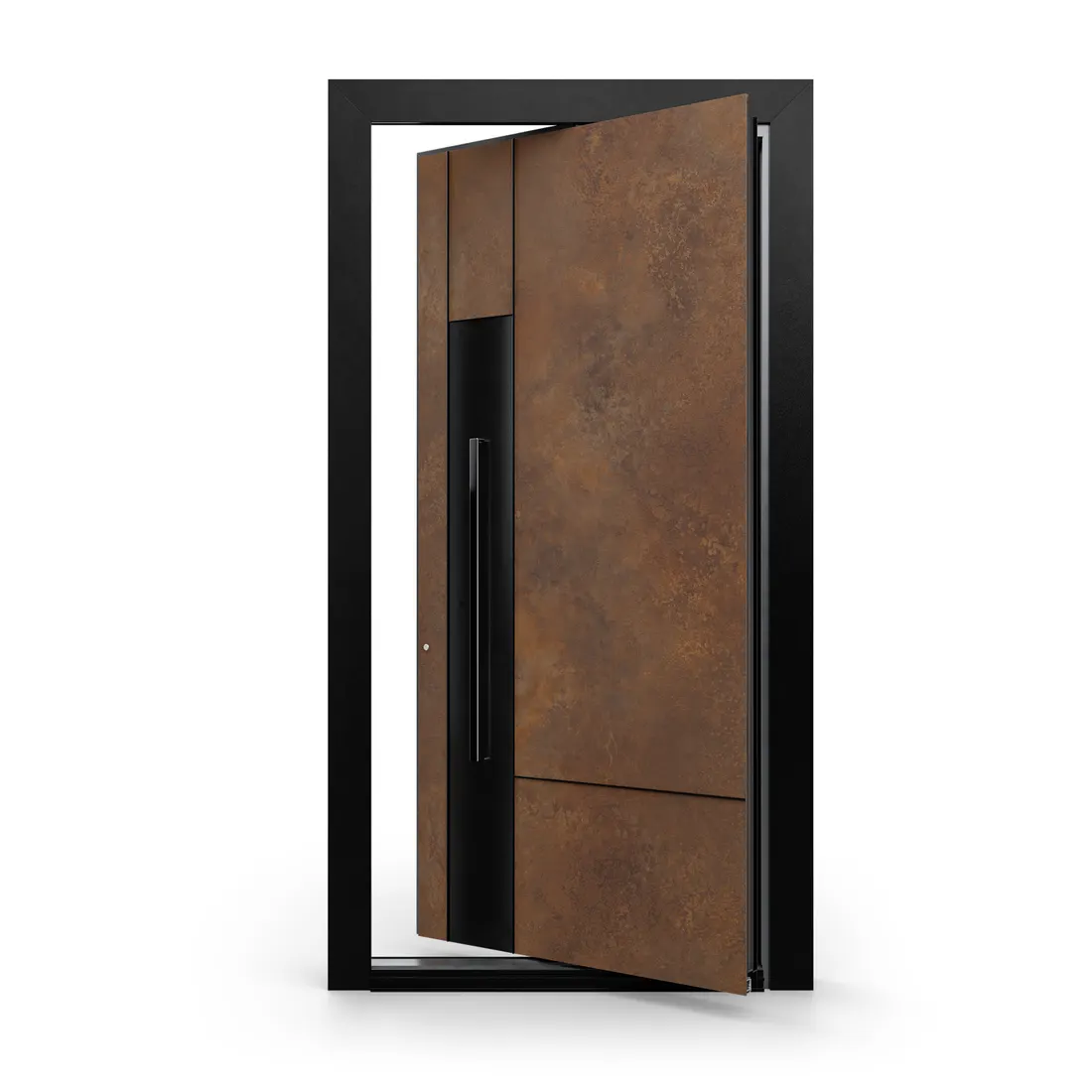 Pivot Line panels, design PL06 Ossido Bruno — manufacturer render